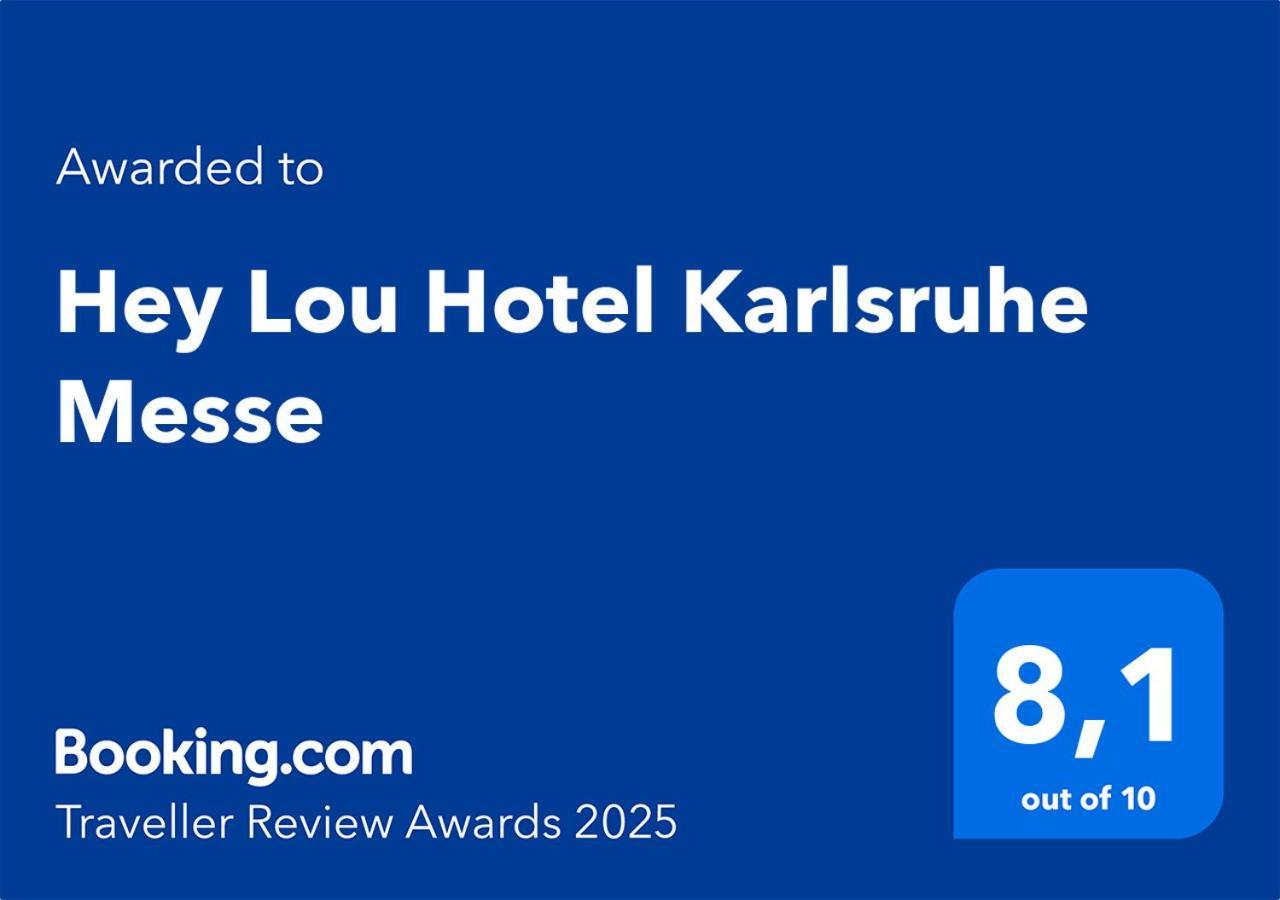 Hey Lou Hotel Karlsruhe Messe Rheinstetten Eksteriør bilde